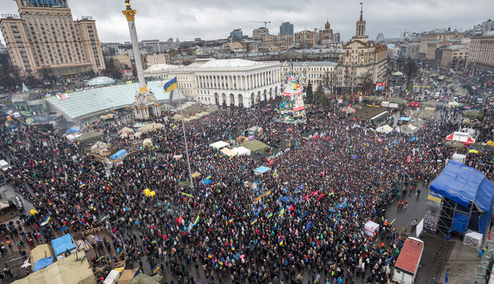 Майдан год спустя. Онлайн-репортаж