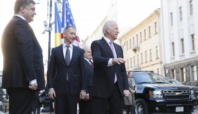 Джозеф Байден разведал политическую обстановку в Украине