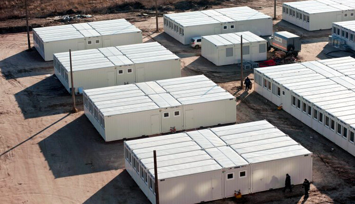 Временная крыша над головой