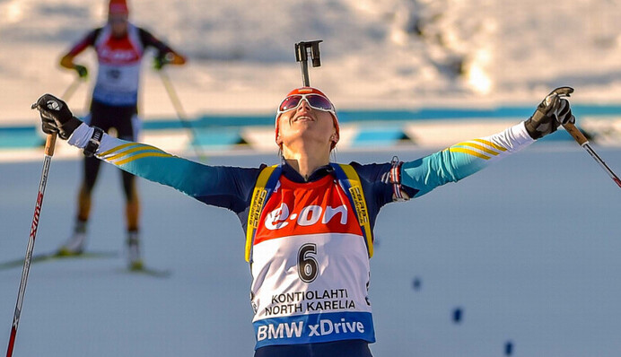 Украинские биатлонисты провели лучший сезон в карьере