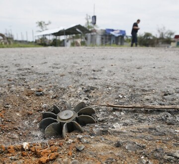 Взрывоопасный Донбасс: «Град» прошел, остались мины