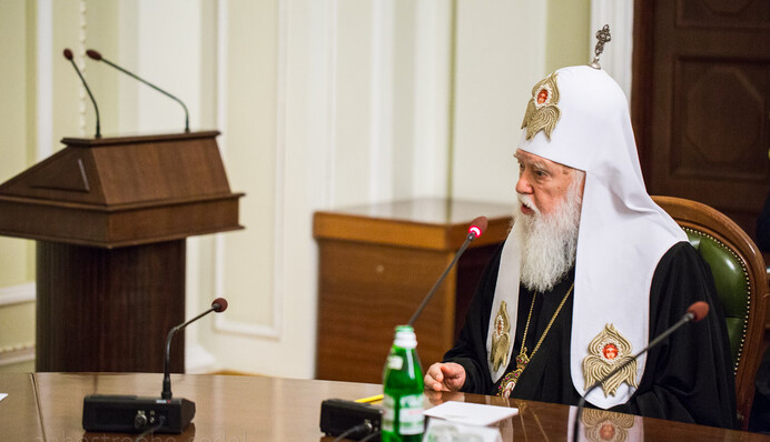 Патріарх Філарет: Українські церкви об'єднаються дуже швидко - так, як переміг Майдан