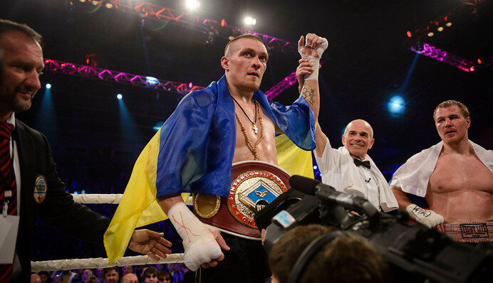 Как Усик избил россиянина в Киеве: обзор и видео боя