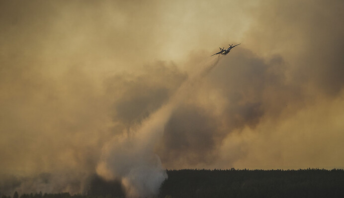 Пожар возле Чернобыля: что угрожает Киеву