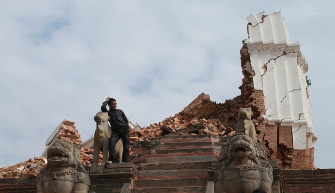 Как украинка вырывалась из разрушенного Непала: рассказ очевидца