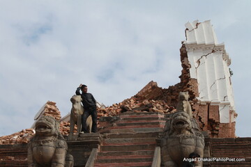 Как украинка вырывалась из разрушенного Непала: рассказ очевидца