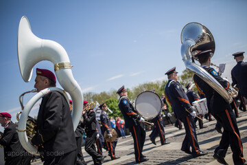 Масштабный парад военных оркестров в Киеве: эксклюзивные фото