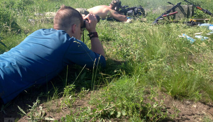 Как живут на передовой украинские военные. Эксклюзивные фото из АТО