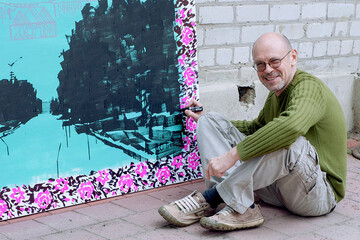 Украинский художник о трусливой войне России, "ватниках" и будущем Путина