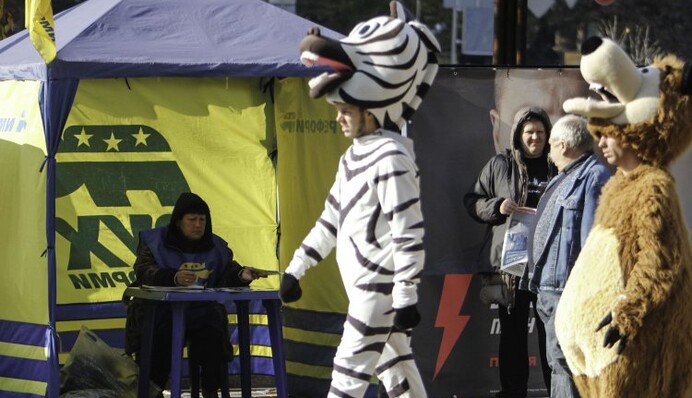 Курьезы выборов: 