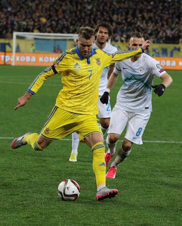 Украина — Словения — 2:0. Хроника матча, видео голов