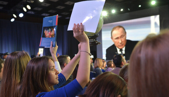 Есть ощущение, что Путин устал лгать