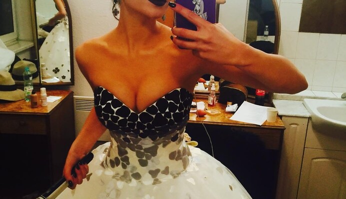 Мария Яремчук вышла на сцену в образе красной обезьяны: опубликовано фото