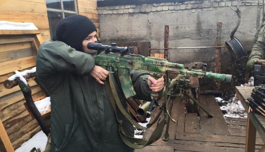 Приходько взяла оружие и спела в зоне АТО: опубликованы фото