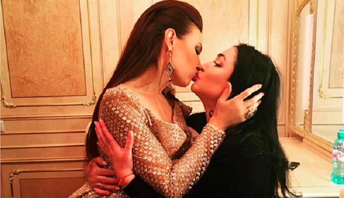 Лолита под носом у Путина надломила духовные скрепы: опубликовано фото