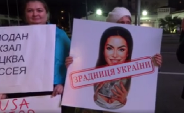 В Лос-Анджелесе устроили протест против Ани Лорак: опубликовано видео