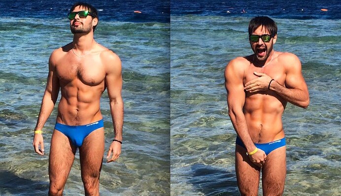 Украинский певец показал свое жеманное полуголое фото