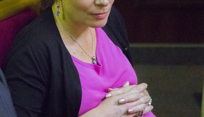 У отчета Яценюка обнаружился скрытый слушатель: опубликовано фото