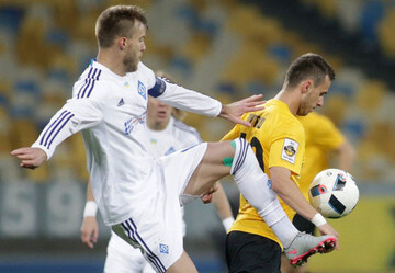 "Александрия" - "Динамо" 1:1. Хроника матча Кубка Украины, видео голов, онлайн