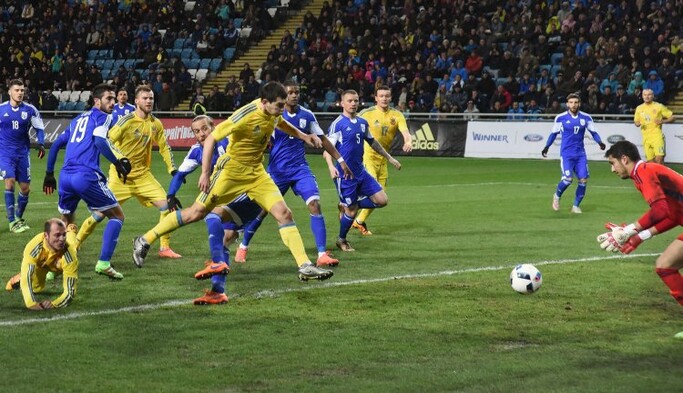 Украина - Кипр - 1:0. Хроника матча сборной, видео гола, онлайн