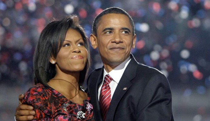 Девушка раскрутила Обаму на танец: опубликовано видео