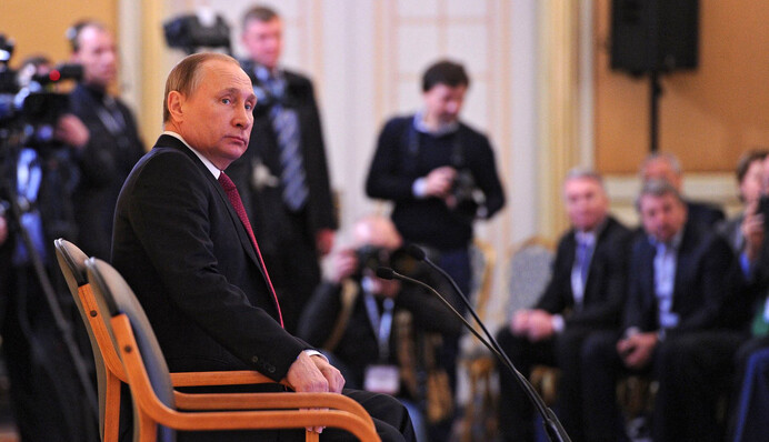 На встречах с олигархами Путин обычно несет полный бред