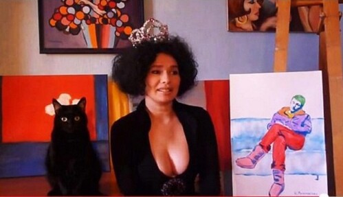 Пресс-секретаря Путина нарисовали пикантным способом: опубликовано фото