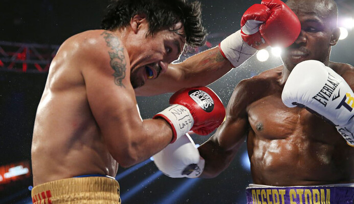 Пакьяо - Брэдли: хроника боксерского матча, видео лучших моментов, онлайн