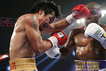 Пакьяо - Брэдли: хроника боксерского матча, видео лучших моментов, онлайн