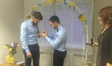 Геи похвастались первой свадьбой в Киеве: опубликованы фото