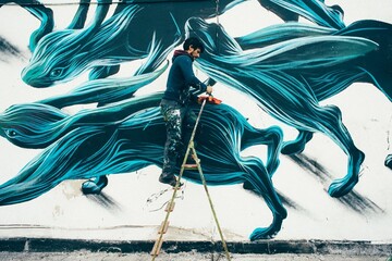 В Чернобыле появился первый мурал: опубликованы фото