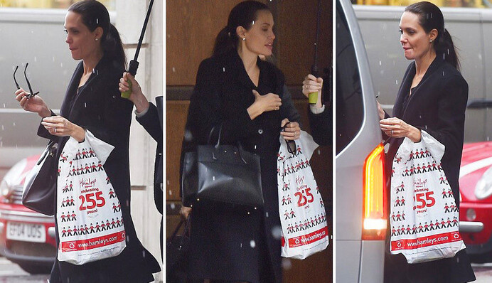 Появились фото Джоли после слухов о смертельной болезни