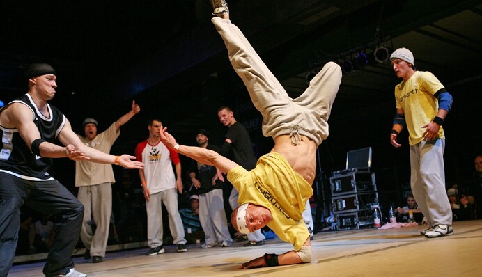 Украинец станцевал в 