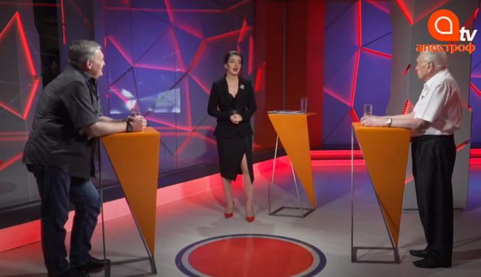 Грымчак и Хмара о новой власти на "Апостроф TV" у Роксаны Руно