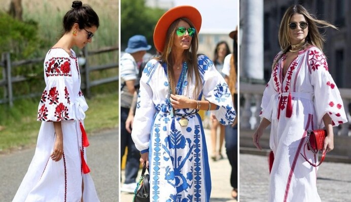 День вышиванки: фото кондуктора киевского автобуса порадовало сети