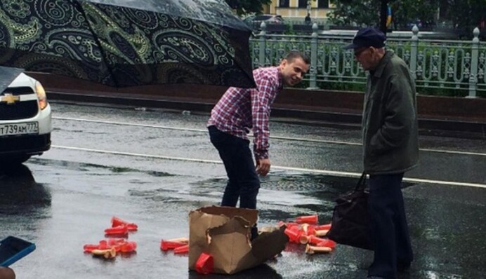 В России случилось пикантное ДТП: опубликовано фото