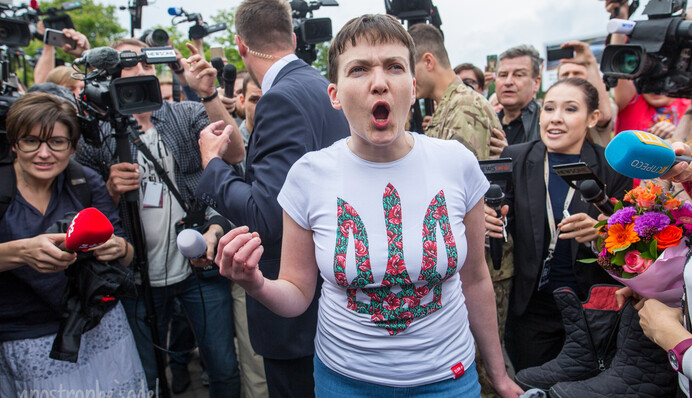 Савченко і Саакашвілі - це буде воднева бомба