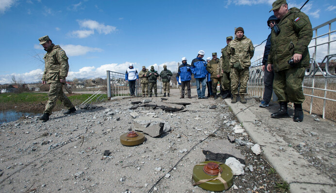 Ни о каком братании с российскими офицерами и речи быть не может