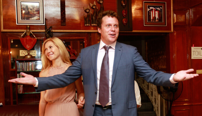 Появились фото с необычной свадьбы одиозного бизнесмена в России