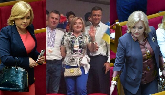 У кумы Порошенко заметили новые дорогие сумочки: опубликованы фото