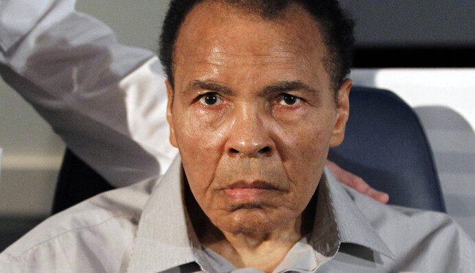 Появилось последнее фото Мухаммеда Али