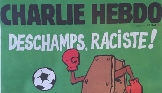 Евро-2016: Charlie Hebdo отличилось карикатурой на теракты