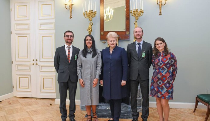 Джамале в Литве устроили встречу с президентом: опубликовано фото