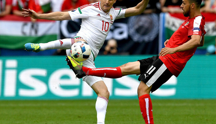 Австрия - Венгрия 0:2. Хроника матча Евро-2016, видео голов, онлайн