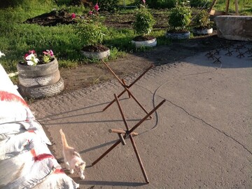 В сети в восторге от самого милого блокпоста сил АТО на Донбассе: опубликованы фото