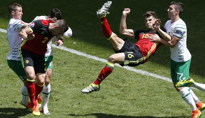 Бельгия – Ирландия 3:0: хроника матча Евро-2016, видео голов, онлайн