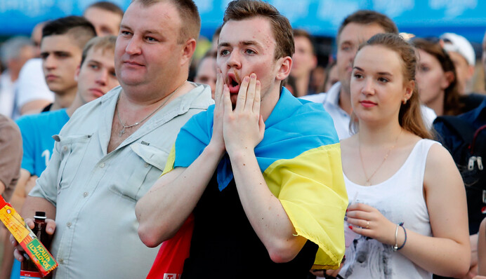 Евро-2016: как в Киеве болели за сборную Украины, самые яркие фото с фан-зоны