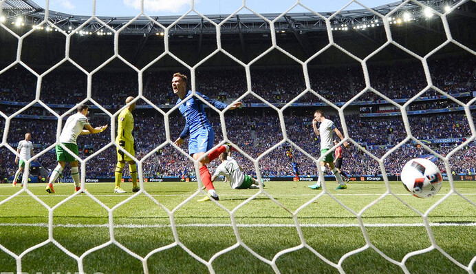 Франція - Ірландія 2:1: хроніка матчу Євро-2016, відео голів, онлайн