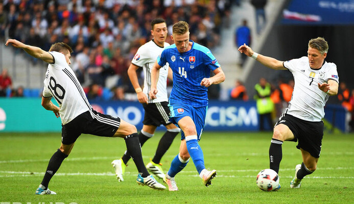 Германия - Словакия 3:0. Хроника матча 1/8 финала Евро-2016, видео голов, онлайн