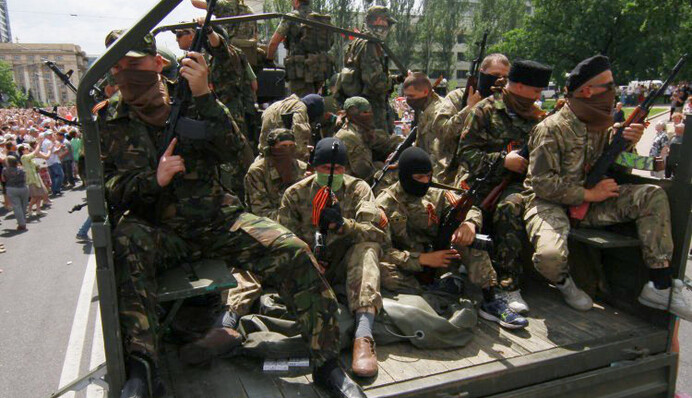 Война на Донбассе: россияне убивают украинских боевиков и собственных наемников